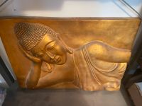 liegender Buddha Bild Gold 70x 35 cm Feng shui Hessen - Dreieich Vorschau
