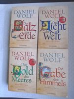 4 Bände: Daniel Wolfs Mittelalter Romane - Das Salz der Erde u.a. Nordrhein-Westfalen - Borken Vorschau