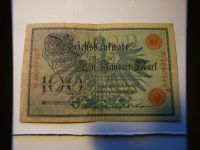 6 Reichsbanknote 100 Mark von 7.Februar 1908, rotes Siegel Bayern - Bamberg Vorschau