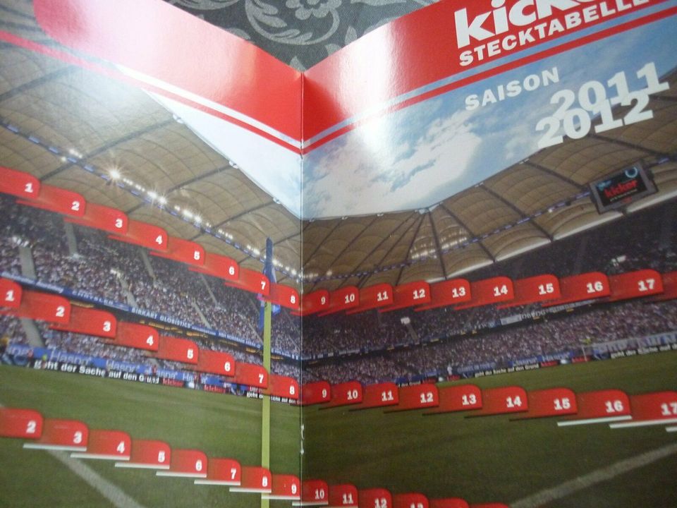 Kicker Sonderheft 2011/12 neuwertig in Mandel