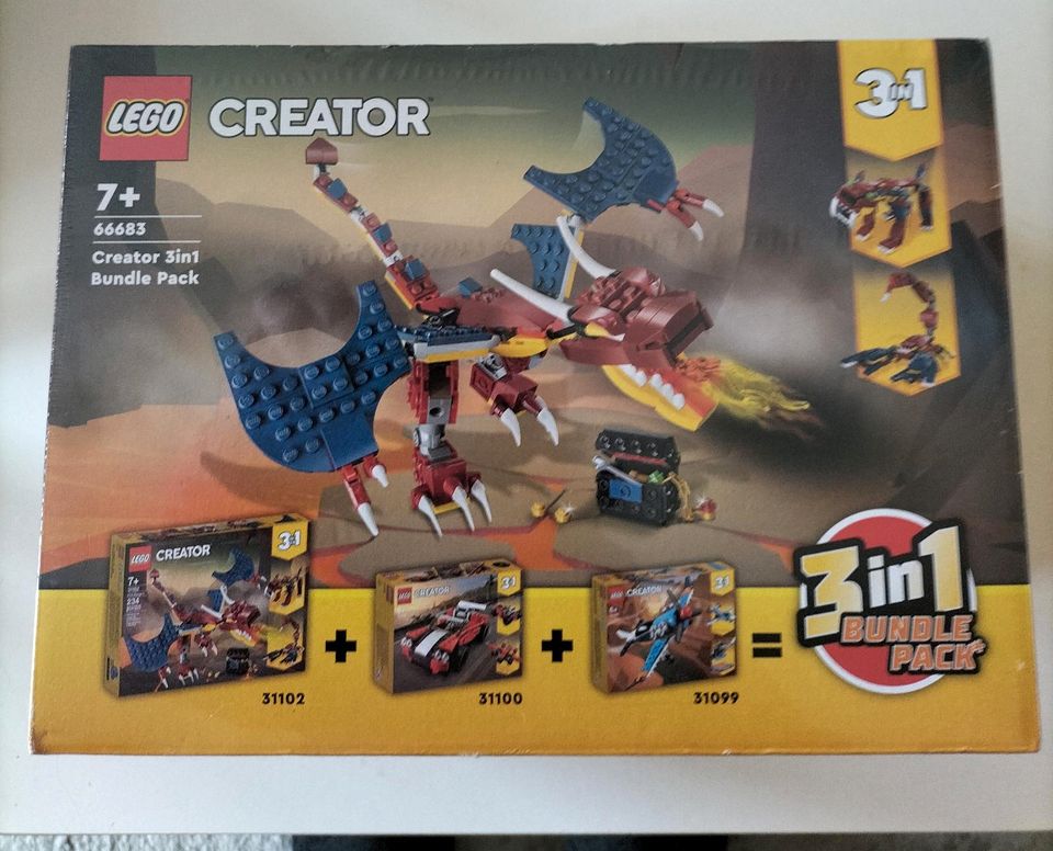 Lego Creator 3 in 1 Bundle Pack 66683 in Kiel
