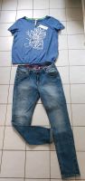 Jeans Multiblu 40 L 30 ❤️ Street One Shirt blau 40 Brandenburg - Schönfließ b Oranienburg Vorschau