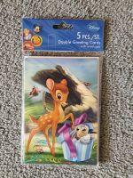 5 Disney-Klappkarten - NEU (Susi & Strolch + Bambi) Bayern - Penzing Vorschau