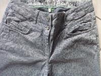 Leichte Hose CECIL blau gemustert used look Gr. 29 / 30 Gr. 38 Baden-Württemberg - Ebhausen Vorschau