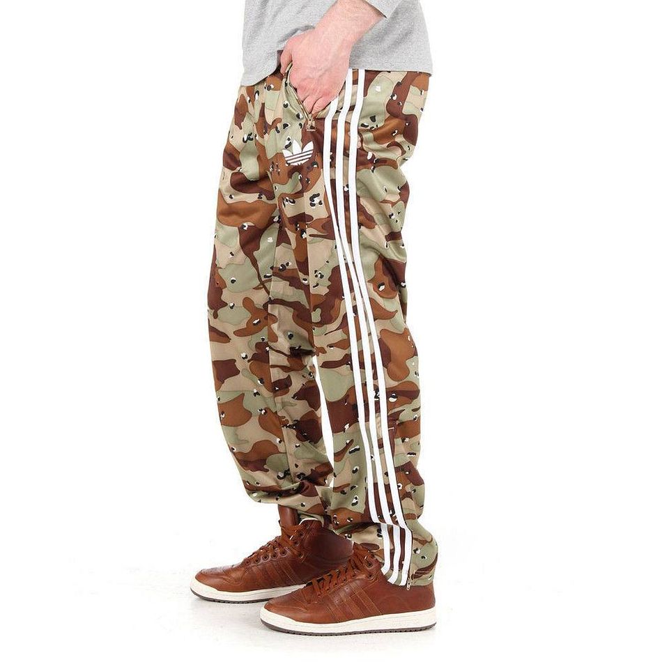 Adidas Firebird Camo Hose Camouflage Chocolate Chip Pants Track in Hamburg