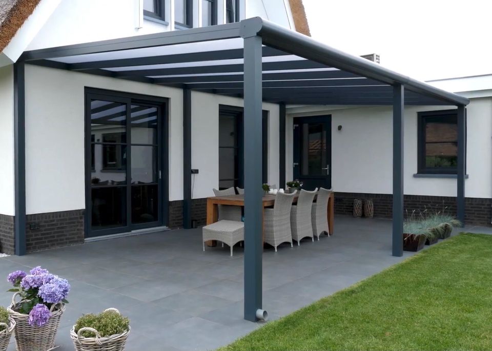 Terrassenüberdachung Gartenzimmer Markise Pergola Vordach in Oer-Erkenschwick