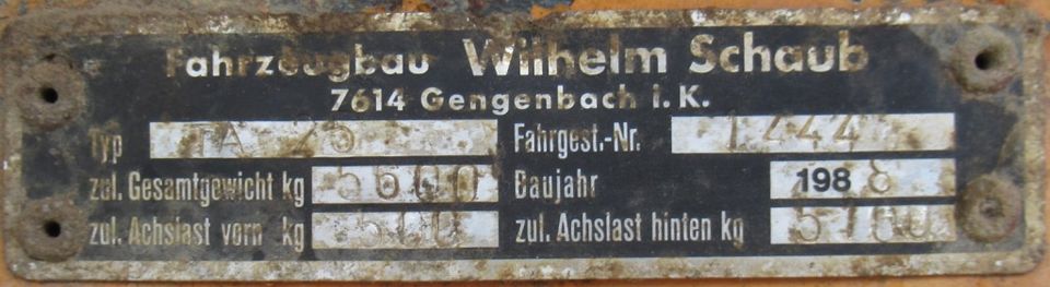mobiler Holzshredder Möschle Unirec in Wurzen
