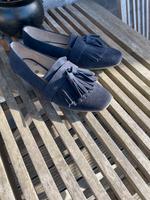 Boden Loafer Halbschuhe Wildleder Gr. 40 dunkelblau Kreis Ostholstein - Bad Schwartau Vorschau
