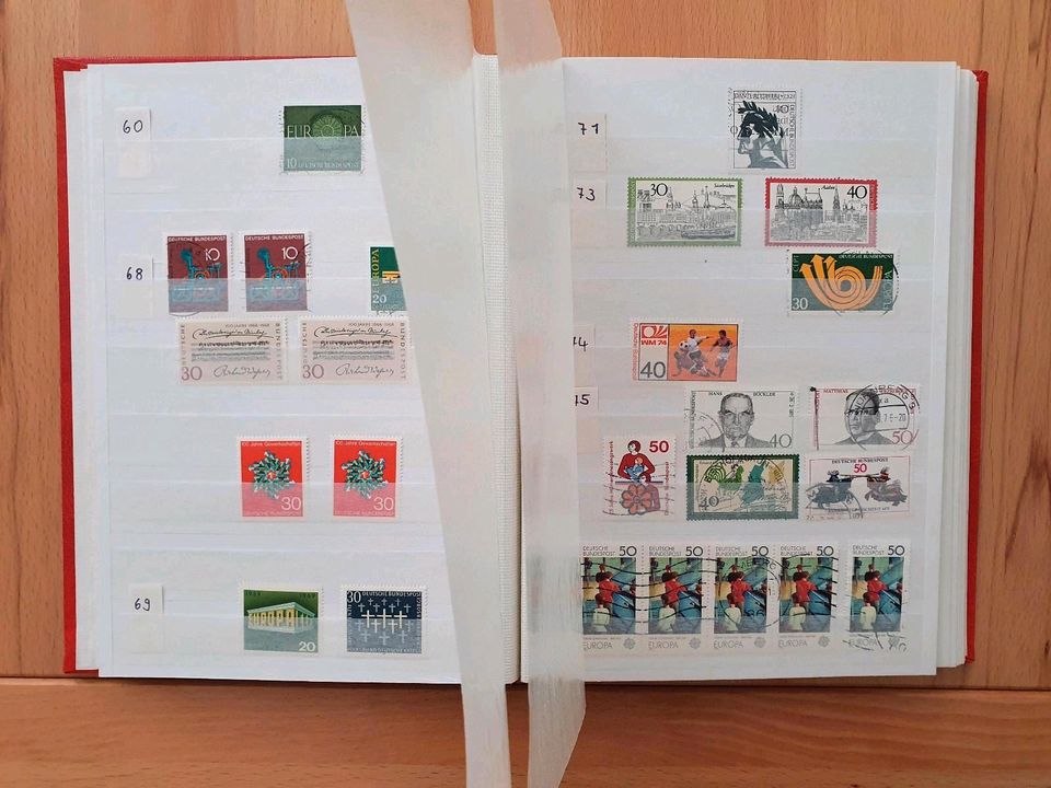 Biete günstige, gepflegte Briefmarkensammlung in Schwabach