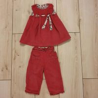 Inscene babies Mädchen Kleid + Hose Gr.80 rotviolett 2 teilig Set Bayern - Osterzell Vorschau