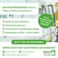 Servicemitarbeiter Pflege- und Wässerungsarbeiten (m/w/d) Nordrhein-Westfalen - Delbrück Vorschau