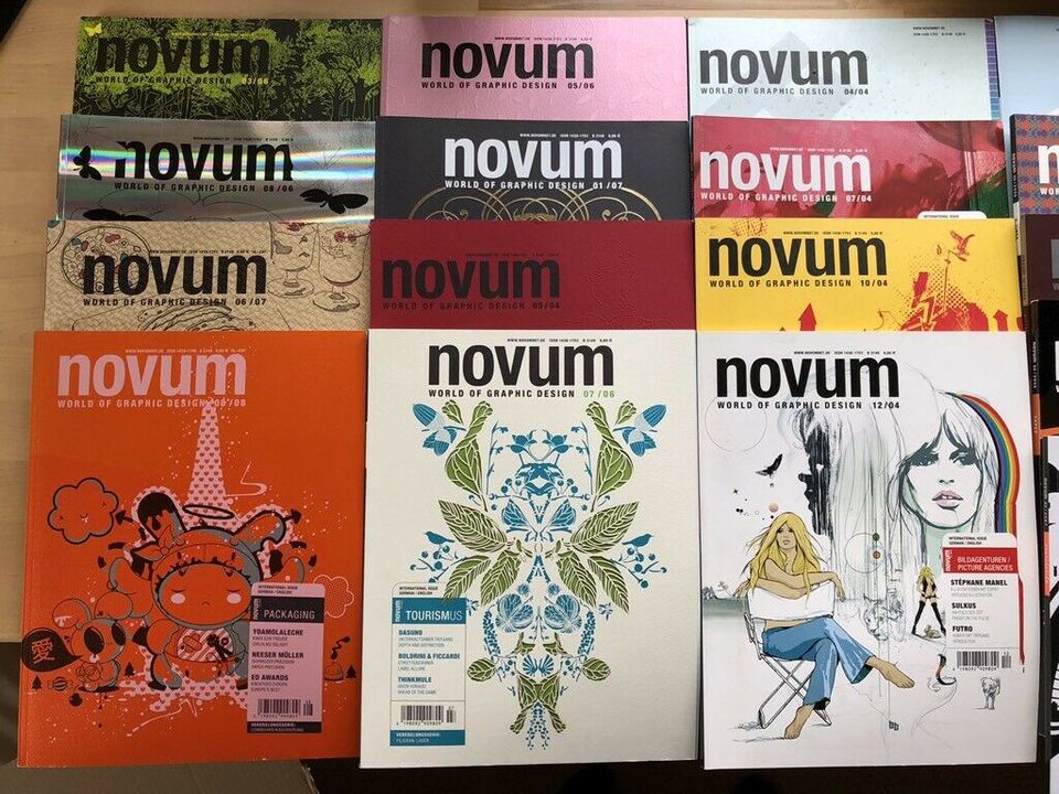 Novum 17 Ausgaben (2006-2008 & 04/2017) in Apen