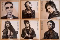 Bilder Black Veil Brides Andy Biersack Zeichnung Nordrhein-Westfalen - Dinslaken Vorschau