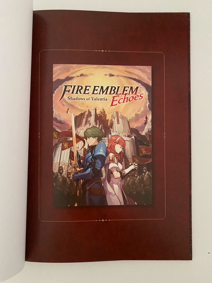 Fire Emblem Echoes Valentia Artbook mit CD in Billerbeck