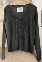 Opus, graue Strickjacke mit Wolle und Kaschmir in XL/42 Obervieland - Habenhausen Vorschau