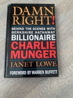 Charlie Munger - Damn right behind the scenes with Berkshire /1st Stuttgart - Stuttgart-Mitte Vorschau