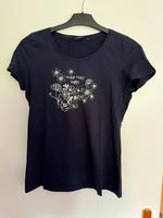 T-Shirt Oberteil mit Blumen in Größe L Niedersachsen - Stuhr Vorschau