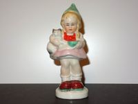 alte Porzellanfigur Mädchen mit Katze 13cm 176ZS 17675 Sachsen-Anhalt - Ballenstedt Vorschau