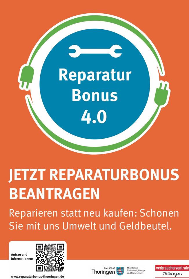 Handy Smartphone Reparatur + Reparatur Bonus / Geld zurück in Schleiz