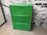 ✅USM Haller Regal Highboard Sekretär 3 Fächer / Klappen Grün Stuttgart - Stuttgart-Ost Vorschau
