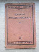 Steinmetz Baubetriebslehre Band 56  Wilhelm Steinmetz Teubners Baden-Württemberg - Krautheim Vorschau