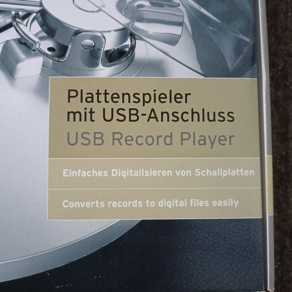 Plattenspieler mit USB Anschluss  USB Record Player in Grevenbroich