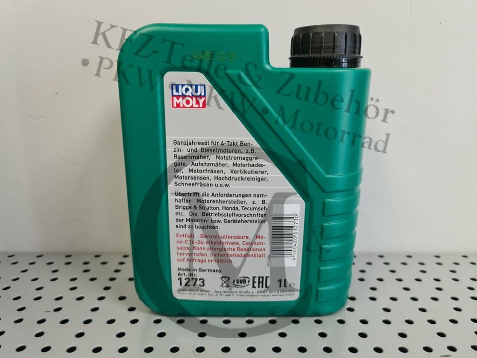 Liqui Moly 10W-30 Universal Gartengeräte Rasenmäher Öl in Velpke