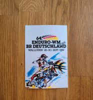 Six Days - Aufkleber  Enduro WM Walldürn '89 Hessen - Butzbach Vorschau