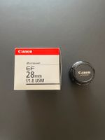 Canon 28mm f/1.8 EF USM UV Filter Objektiv OVP Top Zustand Berlin - Mitte Vorschau