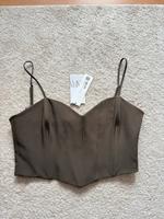 Zara Korsett Top Korsage khaki Brandenburg - Geltow Vorschau