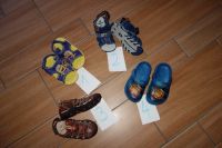 Schuhe Schuhpaket- 4 Sandalen, Gr. 25 bis 28 Cars Minions Sachsen - Pulsnitz Vorschau