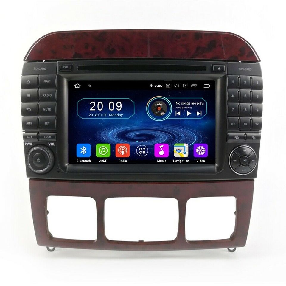 7" Touchscreen Android Autoradio GPS Navi für Benz W220 W215 S280 in Neuss
