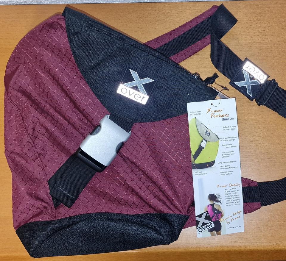 X-Over Bag Frankfurt - Red-Rubin Größe S Crossover Rucksack in Gernsheim 