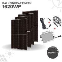 1,6 KW Balkonkraftwerk 4x 405W Longi Solar & Wechselrichter Deye SUN-M160G4-EU-Q0 Baden-Württemberg - Freiburg im Breisgau Vorschau