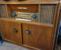 Musiktruhe.radio.vintage.mid century.50er.60er.shabby.deko Düsseldorf - Derendorf Vorschau