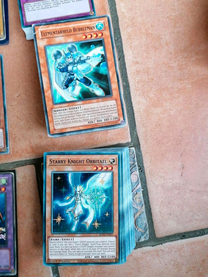 Yugioh Karten Sammlung inkl. Tausenddrache in Furth