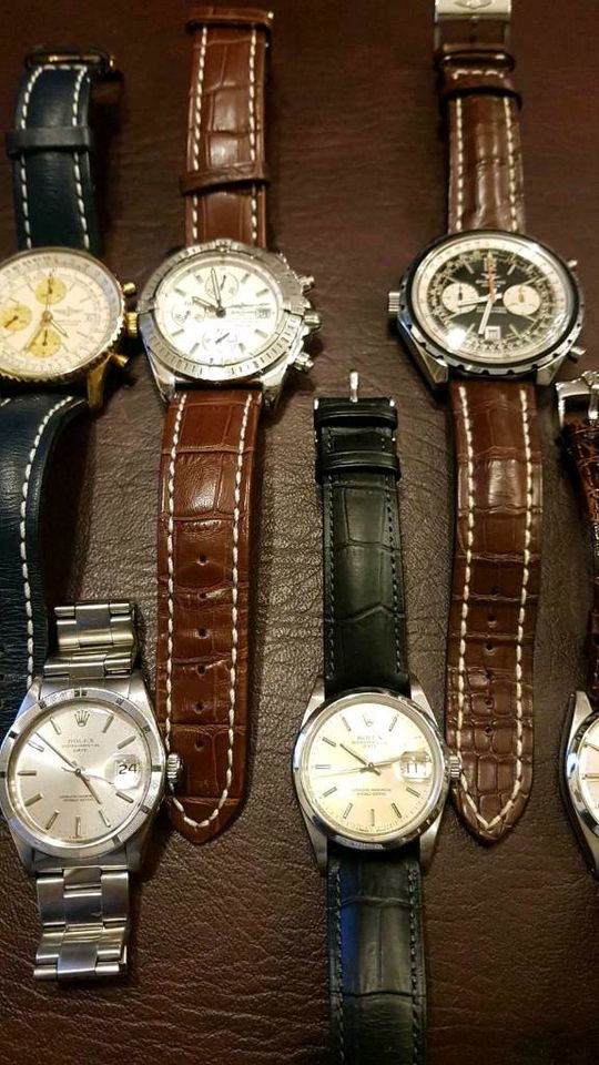 Ankauf von Rolex, Breitling, Omega weiteren Vintage Armbanduhren in Hückelhoven