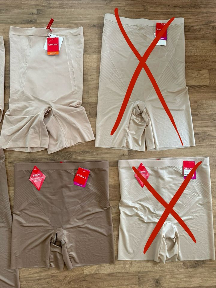 Spanx Bodys Shapewear Bodysuits Shorts Miederhosen Gr. L | neu in Wuppertal