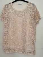 Schicke Damen Spitzen-Shirt mit integriertem Top in Gr. XL Niedersachsen - Stade Vorschau