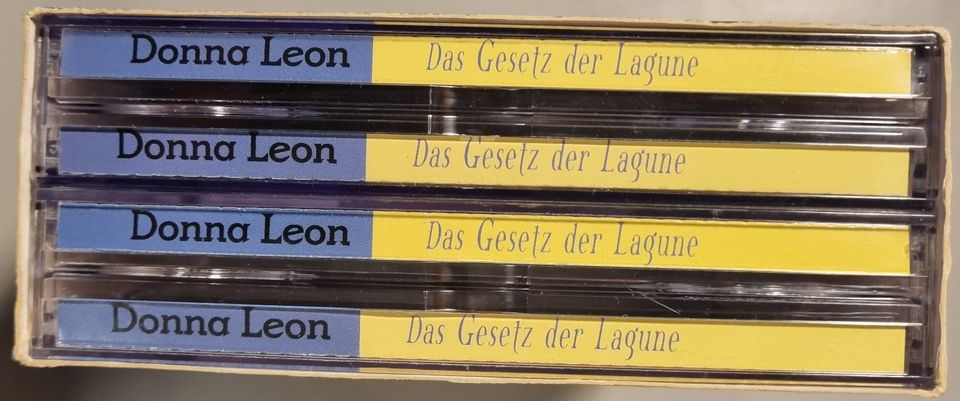 4x Hörbuch CD Gesetz der Lagune Endstation Venedig (auch einzeln) in München