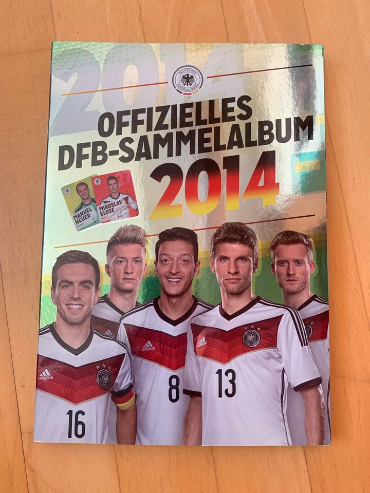 Fußball Offizielles DFB-Sammelalbum 2014 in München