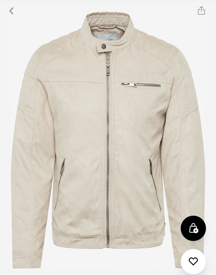 Jack & Jones Jacke “Rocky”  Herren Beige Gr. M in München