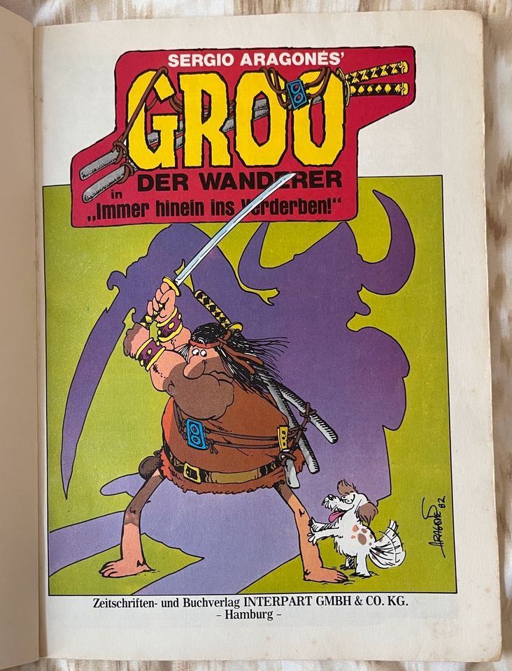 Comic Croo Der Wanderer  Band 1 Immer hinein ins Verderben in Unkel