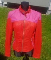 Madeleine damen Lammnappaleder Jacke gr.38 pink-orange fast neu Frankfurt am Main - Niederursel Vorschau