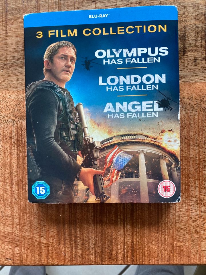 DVD Olympus has Fallen + 2 weitere Teile in englisch in Brüggen