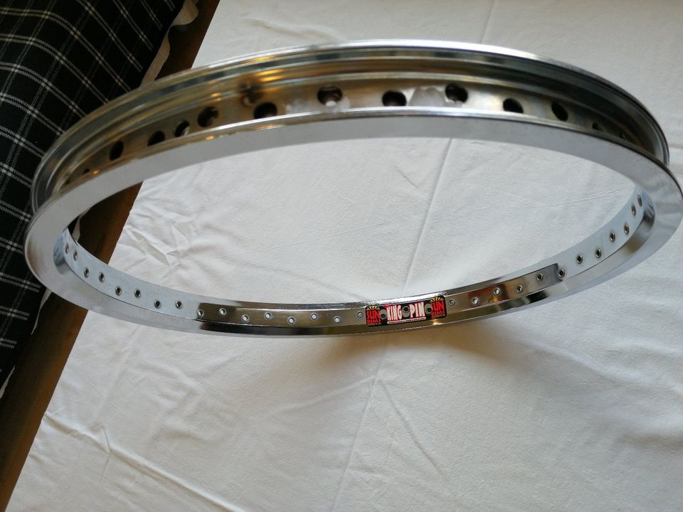 SUN Rims King Pin BMX Felge Rim 20" 48H chrome NOS neu in Neunkirchen-Seelscheid