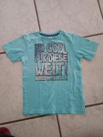 T-Shirt Gr. 116/122 s. Oliver türkis "Zu cool für diese Welt" Baden-Württemberg - Heimsheim Vorschau