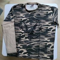 Langarm Shirt Camouflage mit Adler - Motiv und Nieten, Größe 182 Baden-Württemberg - Pfinztal Vorschau