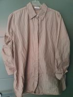 Opus Bluse Damen Longbluse Kleid Gr.42 beige sand gestreift Aachen - Aachen-Haaren Vorschau