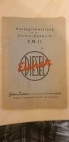 Eicher EM 11 Anbauanleitung für Mähwerk Bayern - Hof (Saale) Vorschau